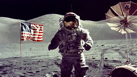 last person to walk on the moon.